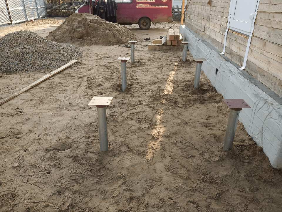 Фундамент из винтовых свай, Чукачой